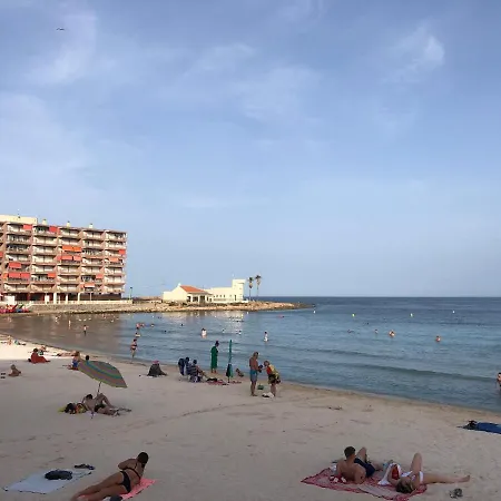 Gran Piso En La Playa Con Vistas Al Mar Torrevieja
